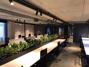 3 Person Coworking Desk