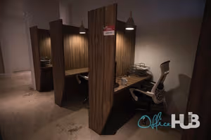 3 Person Coworking Desk