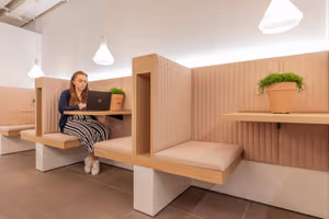 1 Person Coworking Desk