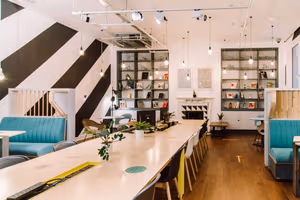 4 Person Coworking Desk