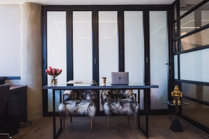 3 Person Coworking Desk