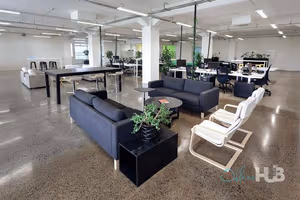 3 Person Coworking Desk