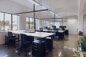 2 Person Coworking Desk