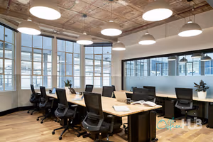 3 Person Coworking Desk