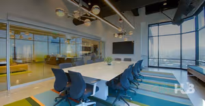 3 Person Private Office