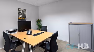 3 Person Coworking Desk