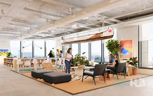 1 Person Coworking Desk