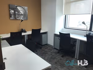 5 Person Coworking Desk