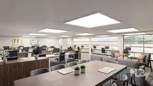 4 Person Private Office