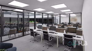 3 Person Private Office