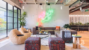 1 Person Coworking Desk