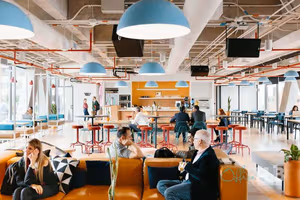 1 Person Coworking Desk