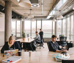 2 Person Coworking Desk