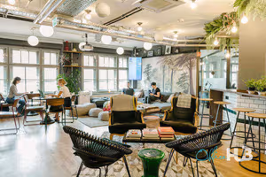 6 Person Coworking Desk