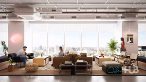 1 Person Coworking Desk