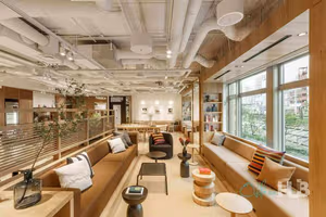 1 Person Coworking Desk