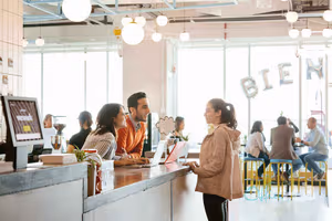1 Person Coworking Desk