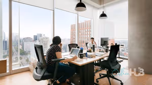 3 Person Private Office