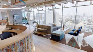 1 Person Coworking Desk