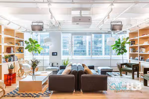 1 Person Coworking Desk
