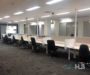 3 Person Coworking Desk