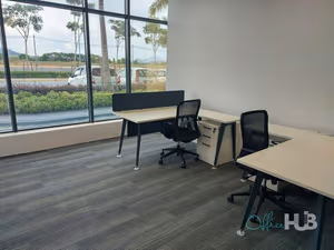 1 Person Coworking Desk