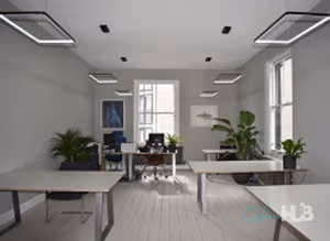 1 Person Coworking Desk