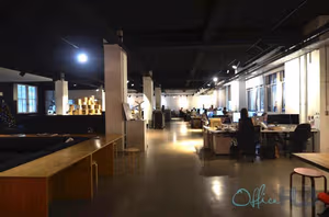 3 Person Coworking Desk