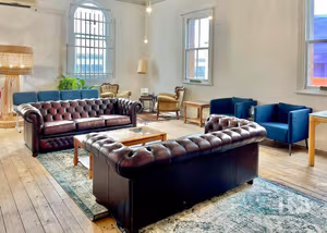 3 Person Coworking Desk