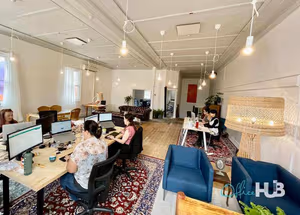 2 Person Coworking Desk