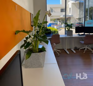 3 Person Coworking Desk