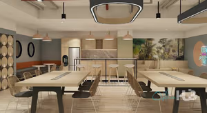5 Person Private Office