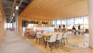 1 Person Coworking Desk