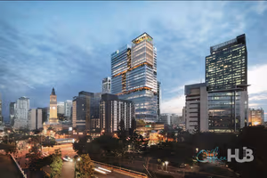 3 Person Coworking Desk