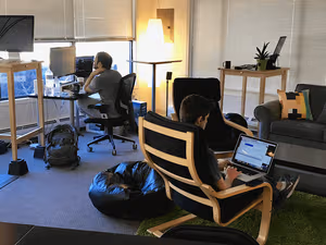 1 Person Coworking Desk