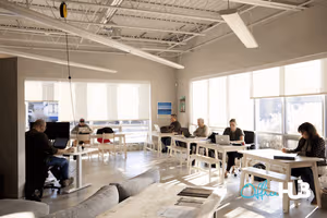 1 Person Coworking Desk