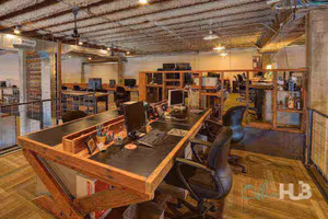 3 Person Coworking Desk