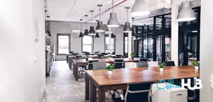 1 Person Coworking Desk