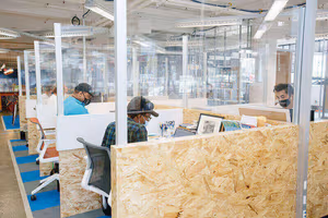 2 Person Coworking Desk