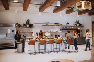 3 Person Coworking Desk