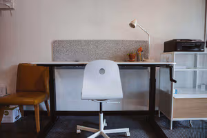 3 Person Coworking Desk