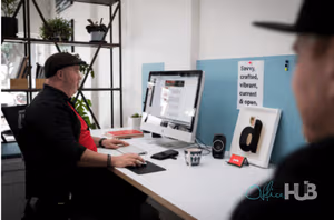 2 Person Coworking Desk