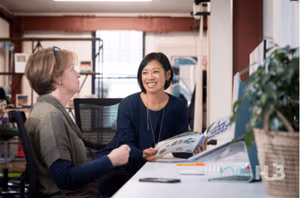 1 Person Coworking Desk