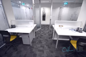 3 Person Coworking Desk