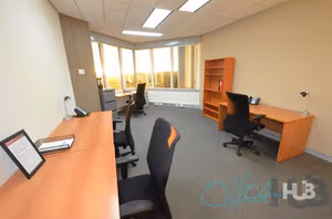 3 Person Coworking Desk