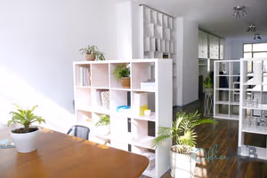3 Person Coworking Desk
