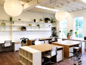 8 Person Coworking Desk