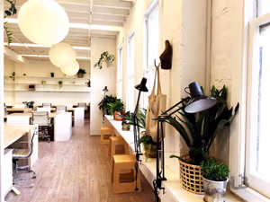 3 Person Coworking Desk