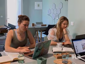 2 Person Coworking Desk