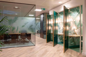 3 Person Coworking Desk